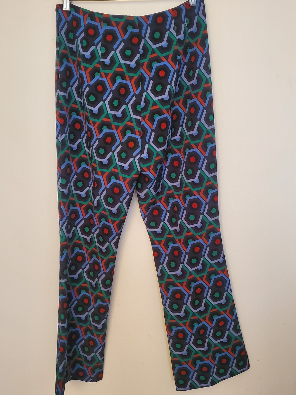 Zara Geometric-Print Pants - Picture 2 of 4